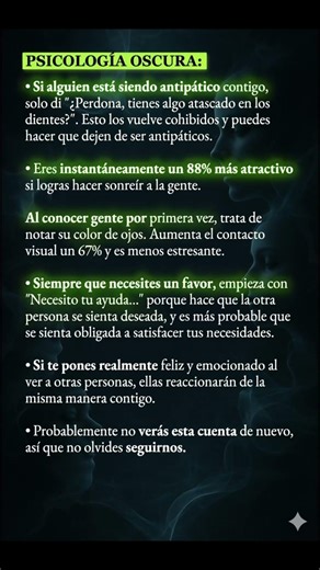 Trucos de PSICOLOGÍA OSCURA que no te enseñan 😳 | Domina cualquier situación | #viral #viralshorts