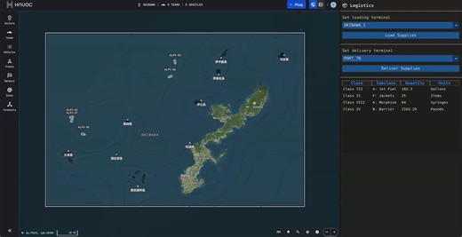 Havoc Contested Logistics Screen Capture (Speed 20X)