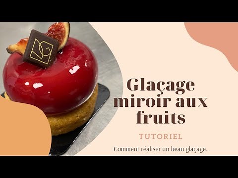 Vegan pastry tutorial: Fruit mirror glaze