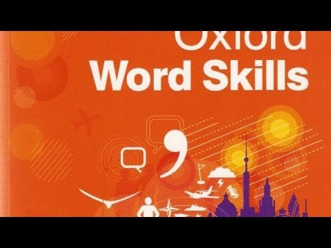 Oxford Word Skills lesson 1-2 #oxford #lesson 