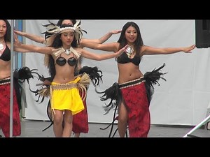 ANAHOA タヒチアンダンス 第41回 大和市民まつり 2018 3/3