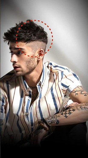 Zayn Malik's PERFECT Hair Secrets! 🤫✂️ #shorts