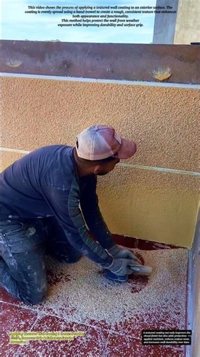 Applying Textured Wall Coating | Creates Durable Finish, Improves Grip & Enhances Exterior.
