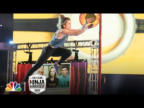 Rookie Katie Bone Has Flawless Technique | NBC's American Ninja Warrior