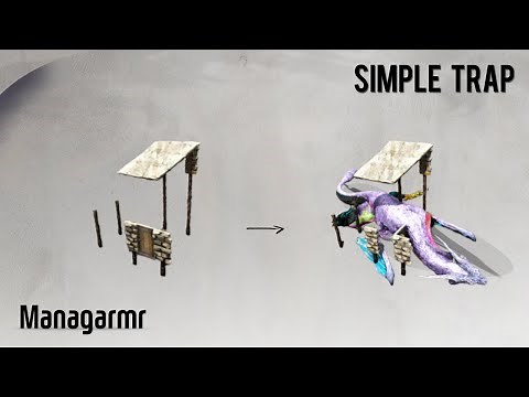 Managarmr Trap (How to tame a Managarmr) Ark Survival Evolved
