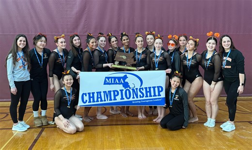 Newton North gymnastics clinches first state title since 1972