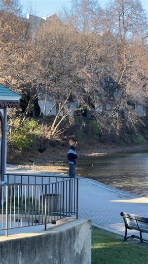 i love watching people fish