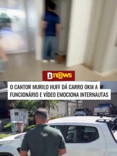 Murilo Huff surpreende funcionário com carro zero: vídeo emociona