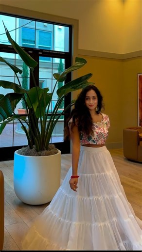 Sravya Polina on Instagram: "మనసా మనసా 🤍 Fav song, Fav dress 🤍🤍 Comment for dress link, I will send it to your inbox 🌸 [telugu ammayi, Tied to my roots, Advance Happy Pongal, half saree, Sankranthi outfit inspo, sankranthi festival dress, half saree, white dreamy dress, Pongal 2026, Sankranthi, Godavari, east godavari, Hyderabad, festive season, festive fit, Telugu Festival, Indian culture, women, woman, fashion, Andhra, traditional attire, skin glow, pooja, aesthetic, handloom project, smal