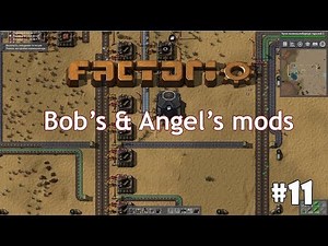 Factorio (Bob's mods + Angel's mods) #11 - Как включить мирный режим