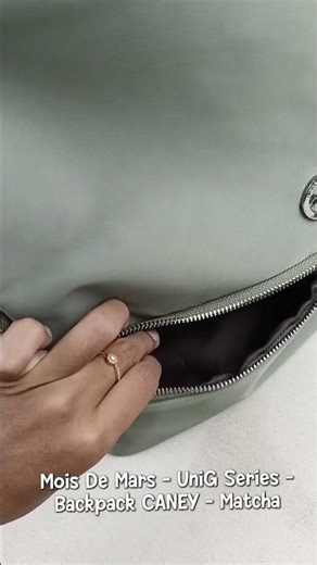 Mois de Mars - UniG Series - Backpack CANEY. #moisdemarsbags #backpack #dailybag