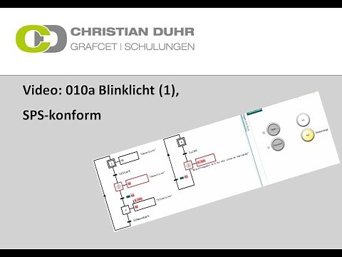 GRAFCET - 010/a Blinklicht (1), (SPS konform)