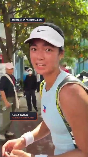 Alex Eala wins SEA Games opener