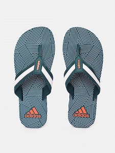 Buy ADIDAS Men Striped Thong Flip Flops - - Footwear for Men