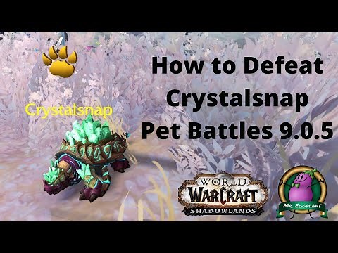 How to Defeat Crystalsnap | Abhorrent Adversaries 9.0.5 Pet Battles | World of Warcraft