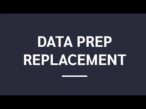 DROP DATA PREP - REPLACEMENT