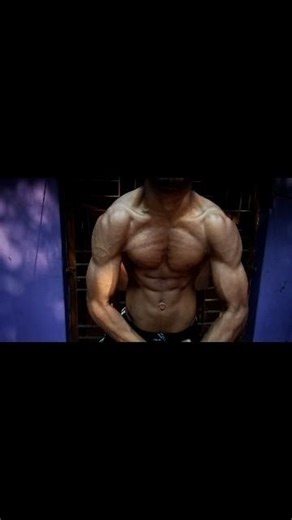 MONSTER physique 🤡 & Asthetic most muscular pose __ #shorts #viral #fitness