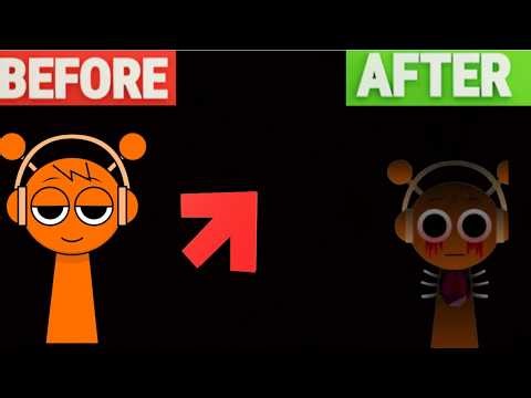 Making Sprunki Charters Evil *Video Editing Might Be Off*