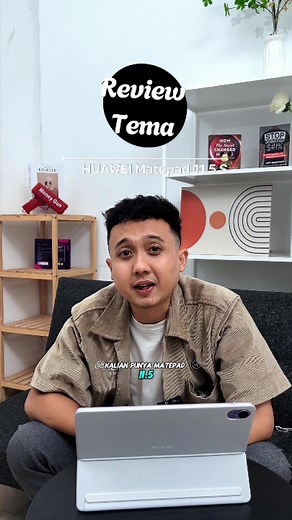 Cara Ganti Tema Menarik di Huawei MatePad 11.5 S