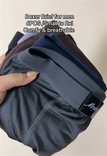 Affordable boxer brief for men 6pcs super comfy & breathable #boxerbrief #affordableboxerbrief #recommendations #6pcsboxerbrief #underwear