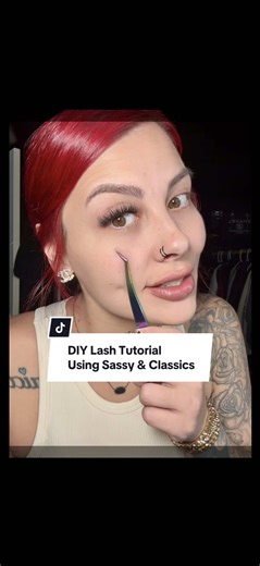 DIY Lash Tutorial Using Sassy & Classics! | diy lashes