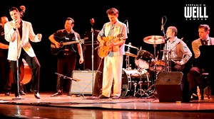 In December of 1956, Carl Perkins, Johnny Cash, Jerry Lee Lewis, and Elvis Presley got together and jammed in Memphis, TN. It was a night like no other in rock and roll - One Night in Memphis. On Friday, March 20th, relive that legendary moment during this rocking tribute to the iconic Sun Records artists who changed music forever. Enjoy over 90 minutes of rockabilly, country, gospel, and pure 1950s rock & roll, performed live! Don't miss One Night in Memphis: #1 Tribute to Presley, Perkins, Lew