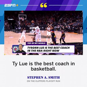 127K views · 3.2K reactions | Ty Lue is the best coach in basketball right now. | Stephen A. Smith | Facebook