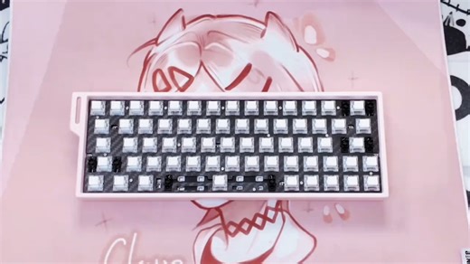 外设越粉打人越狠#客制化键盘#泰坦国度键帽#兔子洞键帽#键帽推荐#江湾su64-7523158572378901801