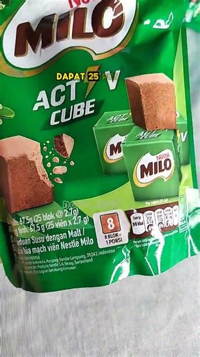 Milo cube udah bisa diorder,ga perlu jastip lagi