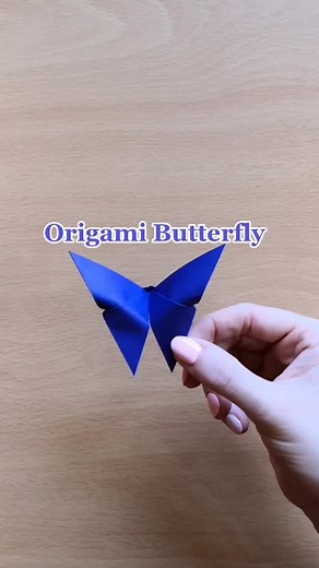 Simple Origami Butterfly Tutorial