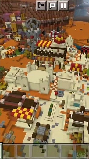 Dubai city in Minecraft world seed @chapatihindustanigamer and @loggyhindustanigamer