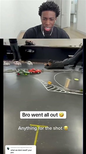 Bro was doing the most to the shot