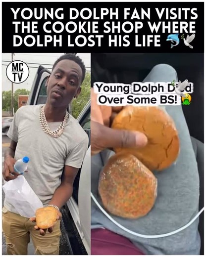 Rap / Hip Hop Daily 🗞️ on Instagram: "#YoungDolph fan disappointed after stoping by to try the cookie shop where Dolph lost his life 🕊️🙏"