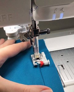 4.9K views · 46 reactions | The Adjustable Blindhem Foot for IDT™️ System has a guide in the middle of the foot, which you can adjust according to where the fold of your fabric lies. #pfaff #pfaffsewing #tipsandtricks | Pfaff North America | Facebook