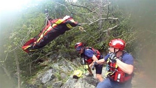 Hiker airlifted from Billy Goat Trail in Potomac after heat exhaustion