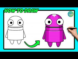 How to Draw REPO Pink Player | Step-by-Step Tutorial