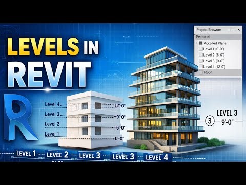 Simple TricKs to INSTANTLY Improve Your REVIT LEVELING Skills | levels in revit