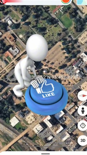 I found giant dog on google map and google earth #shorts #googleearth