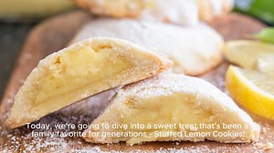 Stuffed Lemon Cookies recipe
