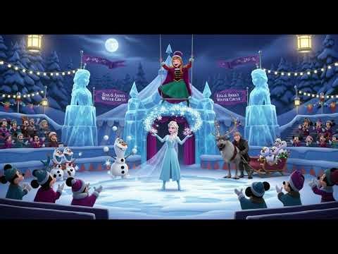 Elsa & Anna’s Winter Circus 2 | Frozen Fun Show for Kids 🎪❄️✨