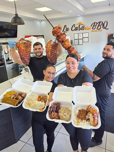 Este BBQ Parece un Buffet 🔥😍 25 Ricuras Boricuas desde $7.99 ❤️🇵🇷 Costillitas.. Pollitos.. Todo Fresco.. Limpio.. Rapido y Sabroso !! | Puerto Rico desde el Aire