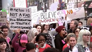#MeToo March Draws Hundreds of Supporters in California