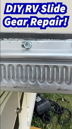DIY RV Slide Gear Grinding FIX!