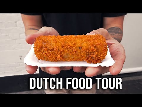 DUTCH FOOD TOUR WITH MY AMERICAN HUSBAND (and Dutch mom cooks dinner)