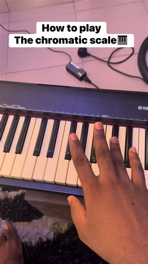 2.3K views · 14 reactions | The chromatic scale and its finger arrangement #pianolessons #piano #instrumentalmusic #musician #churchmusician #fblifestyle | The Keyz | Facebook