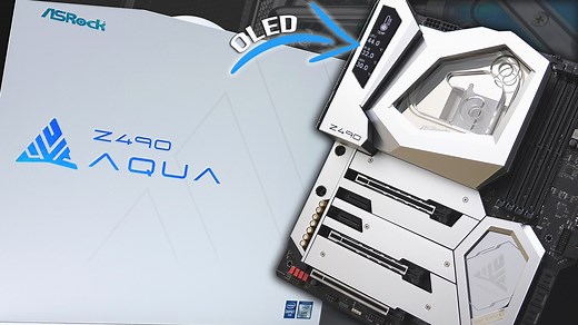 You've probably seen our Z490 AQUA time-lapse build and here is our full review of the board. We cover all the details, features and testing on the Z490 AQUA. Make sure you stay around till the end to see the showcase build which I'll go over as well. YouTube link - https://youtu.be/ZsZNKy2A0mg Time-lapse build video - https://youtu.be/SDZKgDvhB5I High res build images - https://ggflan.com/asrock-z490-aqua-build/ ►PC Specs ASRock Z490 AQUA Intel i9 10900K 32GB ANTEC Katana 3200Mhz ZOTAC Gaming G