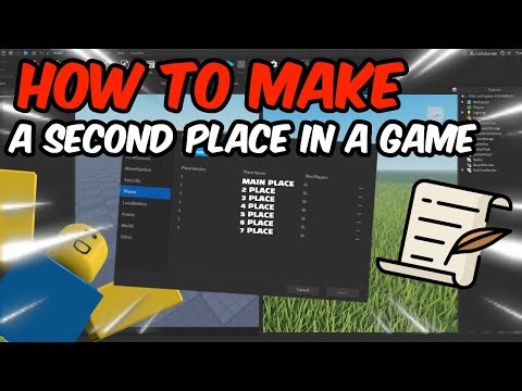 Roblox Studio | How to make a second place in a game