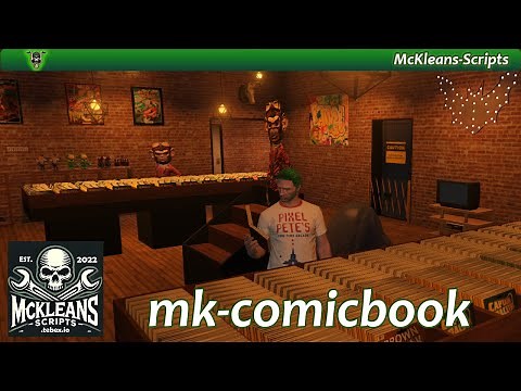 TSS-ComicBook | FiveM Script | TinySprite-Scripts.tebex.io