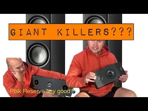 Polk reserve R700 unboxing,testing and shootout vs Klipsch RP8000ii