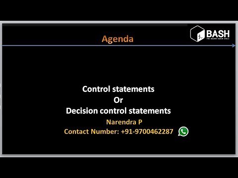 Complete Shell Scripting | Decision Control statements of Shell Scripting